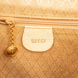 Gucci Suede Bamboo Drawstring Backpack