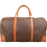 Celine Monogram Macadam Canvas Boston 50 Travel Bag