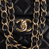Chanel Quilted Lambskin Maxi Single Flap Crossbody Bag