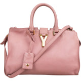 Yves Saint Laurent Pink Calfskin Cabas Chyc Y Handbag