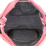 Balenciaga Pink Leather Classic City Handbag