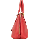 Prada Red Saffiano Leather Promenade Handbag