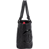 Chanel Quilted Lambskin Cambon CC Shoulder Bag