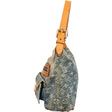 Louis Vuitton Monogram Denim Baggy PM Shoulder Bag