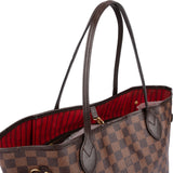 Louis Vuitton Monogram Damier Ebene Neverfull MM Shoulder Bag
