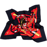 Hermès Eperon d'Or Silk 90 Scarf Tuch