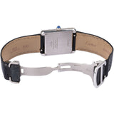 Cartier Silver Tone Tank Solo Watch