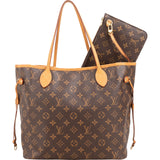 Louis Vuitton Monogram Canvas Neverfull MM Shoulder Bag