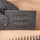 Gucci Black Matelassé Leather GG Marmont Crossbody Belt Bag