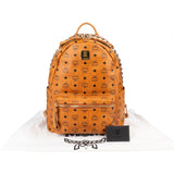 MCM Monogram Visetos Stark Studded Backpack