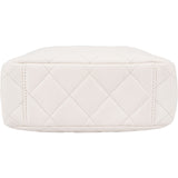 Chanel Quilted Lambskin CC Chanel19 Top Handle Bowling Handbag