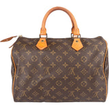 Louis Vuitton Monogram Canvas Speedy 30 Handbag