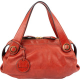 Loewe Orange Red Napa Aire Handbag