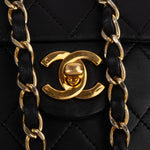 [🔄️B21 / F02] Chanel Quilted Lambskin Small Single Flap Crossbody Bag - vintageandkickz
