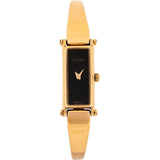 Gucci Gold Tone 1500L Bangle Woman Watch