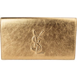 Yves Saint Laurent Crinkled Metallic Leather Cassandre Clutch