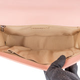 Chanel Quilted Patent Leather  Boy Single Flap Crossbody Bag