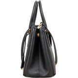 Prada Saffiano Leather Small Galleria Double ZIP Handbag