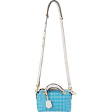 Fendi Gingham Checkered Monogram Mini By The Way Crossbody Bag