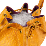 Louis Vuitton Yellow Epi Leather Sac Noé Petit Shoulder Bag