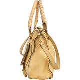 Chloé Grained Calfskin Marcie Double Carry Handbag