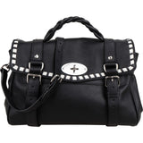 Mulberry Leather Whipstitch Alexa Satchel Handbag