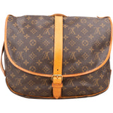 Louis Vuitton Monogram Canvas Saumur 35 Crossbody Bag