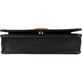 Chanel Quilted Caviar Leather Boy Wallet On Chain Crossbody Bag