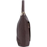 Coach Pebbled Leather Hadley Hobo Shoulder Bag