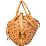 MCM Monogram Visetos Essential Hobo Drawstring Handbag