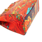 Fendi Multicolor Swirl Print Peekaboo Mini Handbag