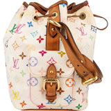 Louis Vuitton Monogram Murakami Multicolor Canvas Sac Noé Petit Shoulder Bag