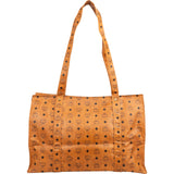 MCM Monogram Visetos XL Shopper Shoulder Bag