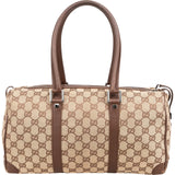Gucci Monogram GG Boston Handbag