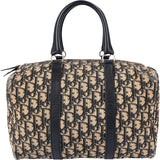Christian Dior Trotter Monogram Oblique Canvas Boston 30 Handbag