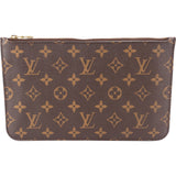 Louis Vuitton Monogram Canvas Neverfull PM Pochette Accessoires Clutch