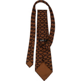 Hermès H Print Pattern Silk Tie Krawatte