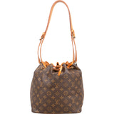 Louis Vuitton Monogram Canvas Sac Noé Petit Shoulder Bag
