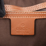 Gucci Monogram GG Beige Canvas Tote Shoulder Bag