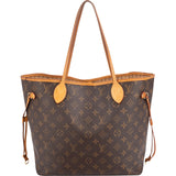 Louis Vuitton Monogram Canvas Neverfull MM Shoulder Bag