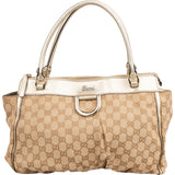 Gucci Monogram GG Canvas Abbey D-Ring Shoulder Bag
