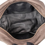 Chanel Metallic Leather Modern Chain Bowler Shoulder Bag