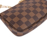 Louis Vuitton Monogram Damier Ebene Mini Pochette Accessoires Shoulder Bag