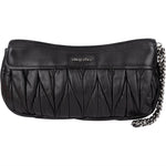 Miu Miu Matelassé Leather Pochette Clutch Bag - vintageandkickz