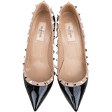 Valentino Garavani Multicolor Patent Leather Rockstud Pumps (38)