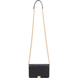 Chanel Quilted Caviar Leather Boy Wallet On Chain Crossbody Bag