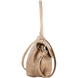 Chloé Leather Lily Bow Pochette Handbag