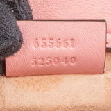 Gucci Pink Leather Diana Small Tote Handbag