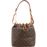 Louis Vuitton Monogram Canvas Sac Noé Petit Shoulder Bag