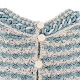 [🔄️B12 / F11] Chanel Multicolor Strickgewebe Knit Chain Trim Dress - vintageandkickz